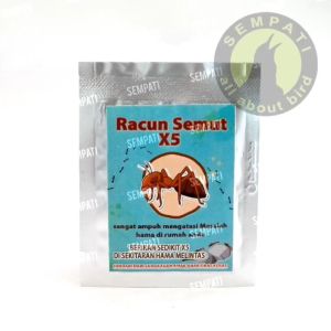 SEMPATI Racun Semut X5 Obat Ampuh Basmi Usir Semut Rangrang Kecoa Rayap Kutu Lalat Serangga Hama Bubuk Serbuk Anti Koloni Semut Rumah Kandang Ternak Burung Sapi Kambing