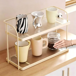 Multi-use Acrylic Cup Organizer Shelf