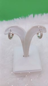 Anting Wanita Anting Nikita 01 Alloy Lapis Mas 18K Permata Zirconia Premium Quality & Tahan Lama EP009S