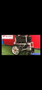 Xe Lăn Điện Ngã Nằm Lưng Cao Cấp TJM-XD09 - Hỗ trợ người bệnh người già đi lại khó khăn thuận tiện di chuyển  giao hàng nhanh toàn quốc