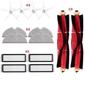 Roborock S5/S50/S51/S52/S55/S6/S6 Pure/S6 MaxV Máy Hút Bụi Con Lăn Bàn Chải Lọc Bánh Xe Lau Phần Cho Xiaomi 1st/SDJQR01RR