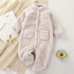 Thickened Flannel Childrens Sleepwear Home Clothes Warm Set for Boys And Girls Baby Thermal Suit Autumn Winter Kids Clothing