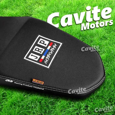 HONDA CLICK 125i JRP SEAT COVER LIHA TEXTURE BLACK with LOGO AND STICKER