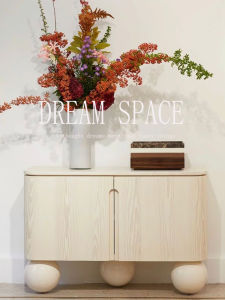 Mid-Century Modern Designer Wooden Storage Cabinet