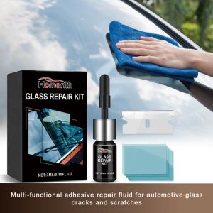Car Repair Fluid Repair Scratches Multifunctional Car Windshield Adhesive Kit Repair Fluid