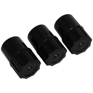Alto Saxophone ABS Mouthpiece Cap Neck Plug 3-Pack –Deformation & Damage to Saxophone Neck & Socket Universal Fit for Alto Sax
