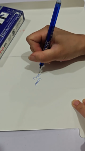 ปากกาเจลแบบลบได้ ZUIXUA 0.35หัวเข็ม รุ่น K1410 เขียนลื่น ลบด้วยหัวลบเฉพาะ