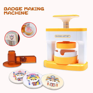 DIY Pin Badge Button Maker Button Maker Machine Badge Maker Press Machine For P-Ersonalized Decorations DIY Creation Unique Gift 48pcs Button Part
