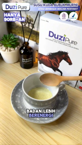 Duzi Pure - Susu Kuda Lombok Bubuk 200 Gram 5 Box