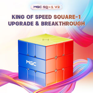 YJ MGC SQ1 V2 Magnetic Magic Speed Cube Professional Fidget Toys Yongjun MGC Square-1 Cubo Magico Puzzle