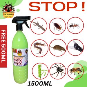 Dr Settle Spray Serangga dan Cicak 1500ml Insect and Lizard Repellent Spray Pest Control