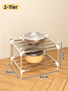 evesigar | Multi-level Kitchen Storage Rack Organizer