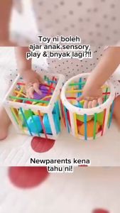 Baby Shape Sorting Colorful Montessori Learning Educational Toys Children Shape Motor Skill Brain Develop Play