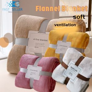 High-quality Flannel Fleece Blanket Soft Coral Fleece Flannel Blanket Blanket for Sofa Bed 200x230cm
