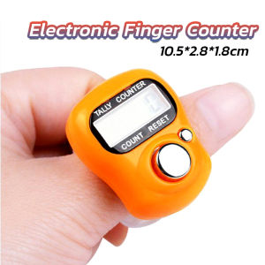 LoviRa Finger Counter Mini Portable Lightweight Resettable LCD Display Color Digital Counter