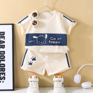Cute Summer Cotton Set for Kids T-Shirt Shorts