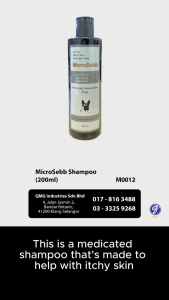 MicroSebb Shampoo for Dogs (200ml)