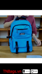 Balo Học Sinh Trung Học Xbags Sea Blue XB3201 Màu Xanh Trẻ Trung Nhiều Ngăn Chống Sốc Chống Nước Đựng Laptop 15.6 Inch Tiện Lợi!