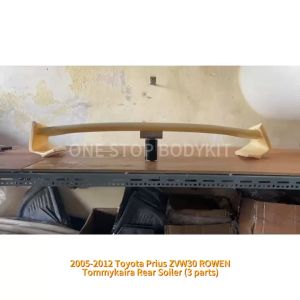 TOYOTA PRIUS ZVW30 ROWEN 2005-2012 TOMMYKAIRA STYLE 3 PARTS REAR TRUNK SPOILER ABS SKIRT LIP BODYKIT