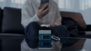 elago Cassette Player Hang Case Compatible for AirPods 4