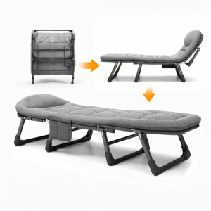 Folding Bed for Adults Portable Office and Hospital Accompaniment Couch