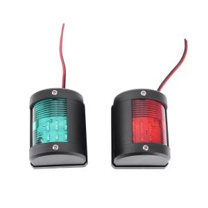1/2pcs LED Navigation Signal Light IP66 Waterproof Warning Lamp Sea Sailing Running Lights for Marine Boat Yacht Accessories