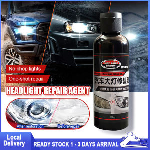 150ml Car Headlamp Cleaner Polish Wax Cream Automobile Headlamp Repair Cream Headlamp Brightener Restorer And Cleaner
