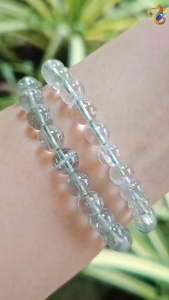 Premium Grade Rare Twinkle Stars Green Andesine Labradorite Bracelet