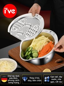 IVE | Bộ Dụng Cụ Nhà Bếp Đa Năng Inox