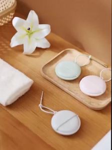 50 Paper Soap Sheets Portable Travel Disposable Hand Soap Paper (Round)