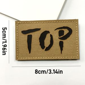 1pc Multipurpose Tactical Patches IR Infrared Reflective Patches on Backpack Vest Clothing Outdoor Badges Hook&Loop