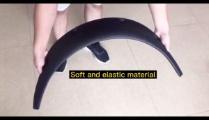 4Pcs 31.2 inch/795mm Universal Flexible Car Fender Flares Extra Wide Body Wheel Arches Wheels Interior Fender Bars Universal for Car