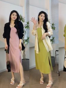 Elegant plus Size Strap Dress Womens Fashion Belly Covering Pear Shape Body Slimming Mini Dress V-neck High Waist Long Sleeve