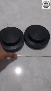 Karet Spacer Tatakan Per Keong Belakang Bawah Karimun Wagon 1Set(2Pcs)