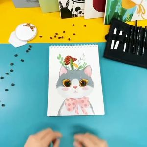 Sổ vẽ phát thảo sketch book gáy ngang 40 tờ A4 LIM DIY