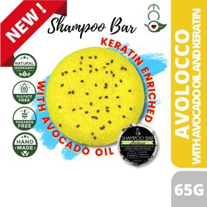 Eco Love Premium Avolocco Shampoo & Conditioner Bar: Paraben Free Gray Hair Cleansing