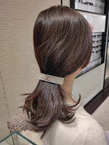 Fashionable Sweet Diamond Hair Clips Side Clips Bangs Clips Full of Diamonds High-End Sensation Popular Internet Beauty