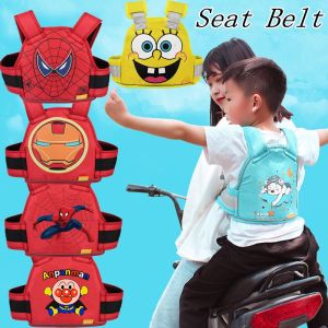 Childrens Motorcycle Bike Seat Belt Adjustable Anti-fall Protection For Kids Portable