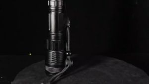 Asafee A55 ultra bright 30W LED outdoor safety light survival light built-in battery portable flashlight telescopic zoom 1200LM 4-speed press switch IPX4 waterproof fishing camping available