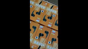 Handsfree Headset Philips Bas+ AT-036 Grade A Jack L SuperBass With Mic Earphone Android Philip Barcode Scan