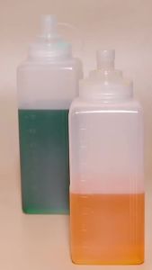 Nexlent 800ml/1000ml Plastic Squeeze Condiment Bottles Ketchup Mustard Hot Sauces Olive Oil Bottle