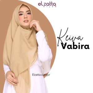 JILBAB ELZATTA HIJAB SEGI EMPAT POLOS TERBARU ELZATTA KEIVA VABIRA BAHAN VOAL TERBARU