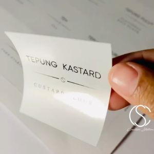 Square Kitchen Labels |30-90 pcs| - Waterproof Anti Scratch Reusable