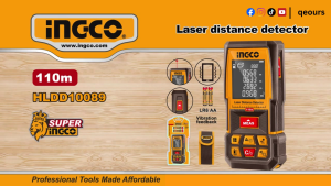 INGCO RED LASER DISTANCE METER | 35M 55M 85M 110M