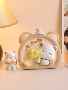 KAQIAO | Cute Violent Bear Figurine Decorative Item