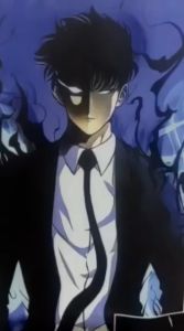 Baju Kaos Dewasa Anime Manhwa Solo Leveling Sung Jin Woo