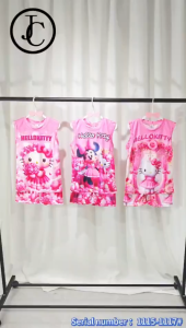 Kids jersey terno 2-7yrsold for girls HELLOKITTY MICKEYMOUSE