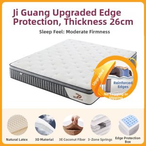 Silent Breathable Latex Coir and 3D Mattress