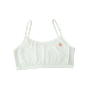 Miiow | Girls Ice Silk Underwear Thin Summer Vest For Stage One Teenage Girls Age 8 To 12 Years Old Nylon Fabric Breathable Comfortable