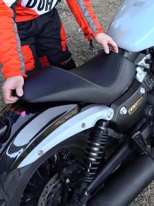 2PCS Universal Motorcycle Saddle Bag With Lock Waterproof Side Bag Saddle Box With Cup Holder